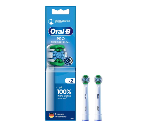 Oral-B Końcówka do szczoteczki ROTARY Precision Clean EB20RX-2 (2 szt.) - 1225899 - zdjęcie